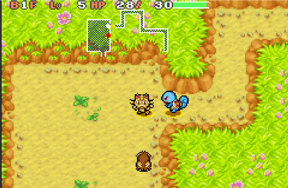 pokemon mystery dungeon items with xs